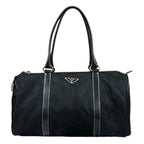 Prada Mini Boston Bag Nylon Black