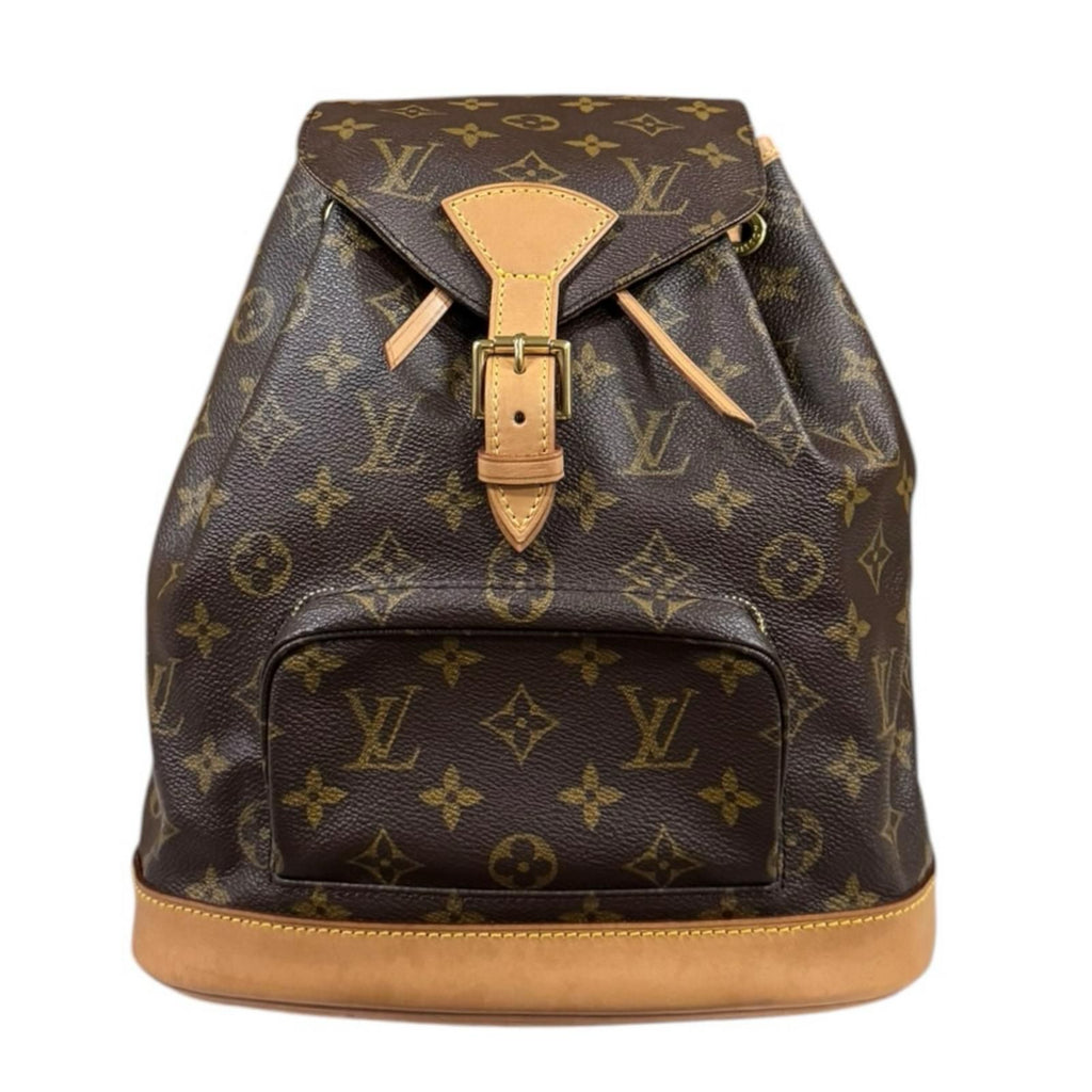 Louis Vuitton Montsouris MM Monogram Backpack Canvas