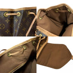 Louis Vuitton Montsouris MM Monogram Backpack Canvas — view 9