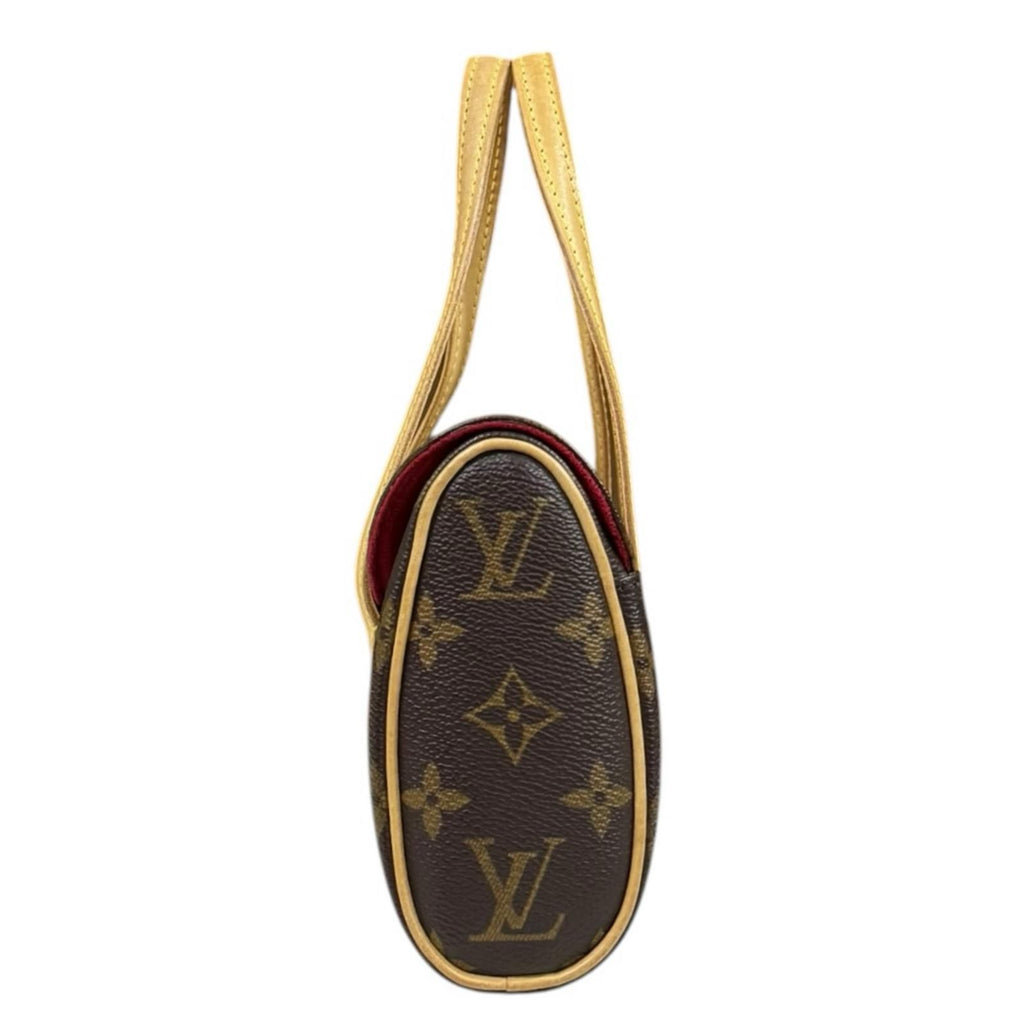 Louis Vuitton Sonatine Monogram Handbag Canvas Brown — view 5