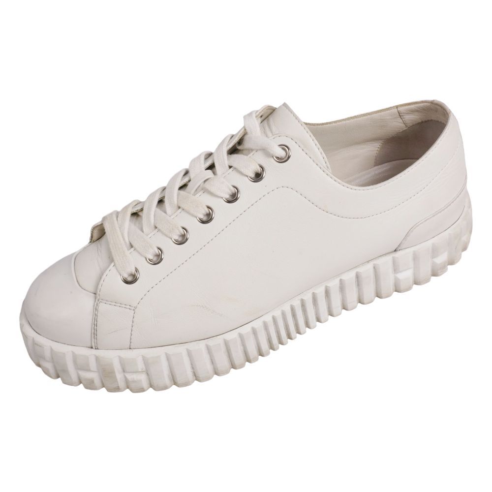 Hermes Sneakers Cross Leather Shoes