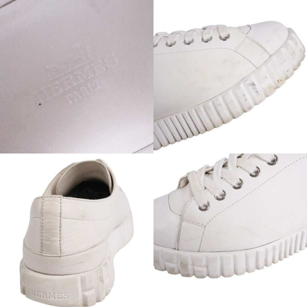 Hermes Sneakers Cross Leather Shoes — view 9