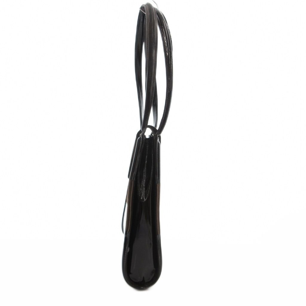 Gucci Shoulder Bag Brown Enamel — view 3