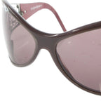 Saint Laurent Oversized Sunglasses Bordeaux Side Logo S TQ Eyewear — view 6
