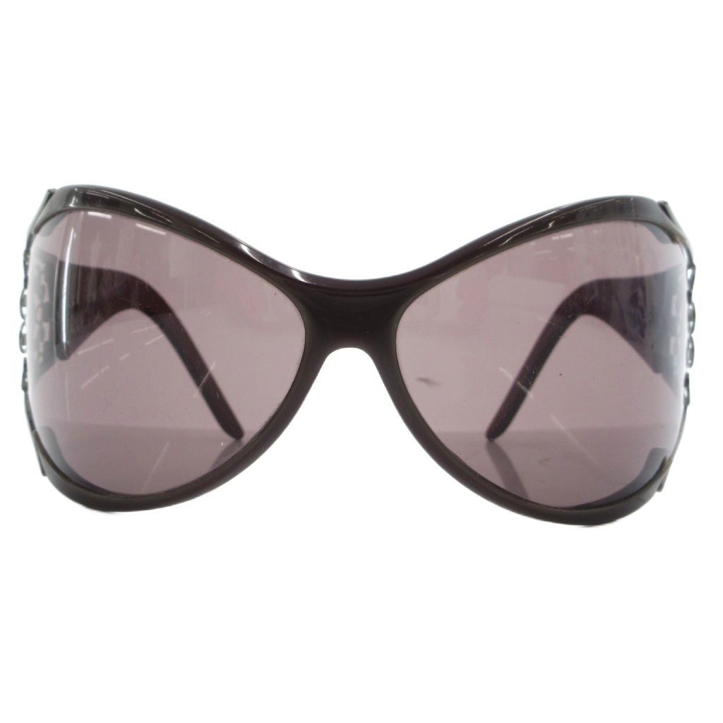 Saint Laurent Oversized Sunglasses Bordeaux Side Logo S TQ Eyewear
