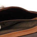 Celine Handbag Clutch Party Brown Suede SD — view 6