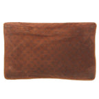 Celine Handbag Clutch Party Brown Suede SD — view 2