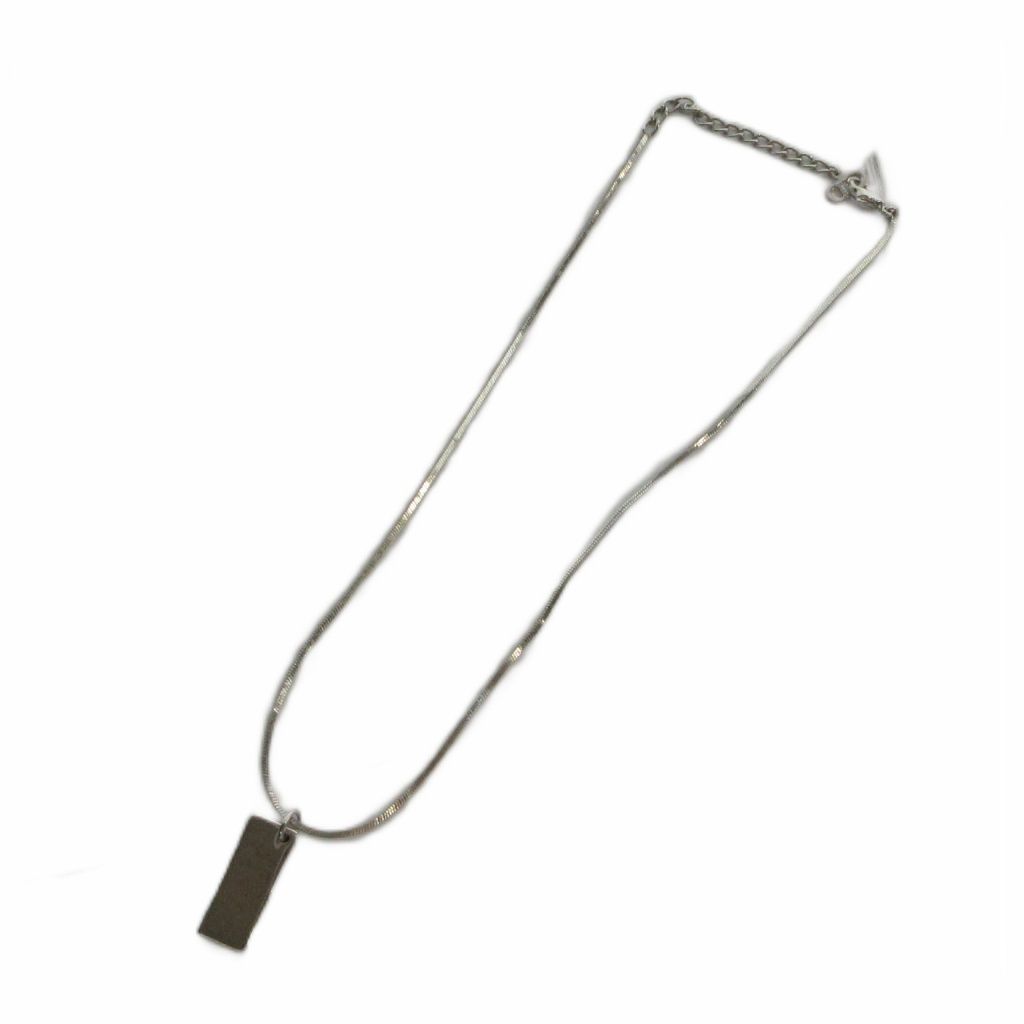 Dior Trotter Number Pendant Logo Pattern Silver Color Black — view 4