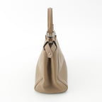 Fendi Peekaboo Mini Leather Shoulder Bag 2-Way Hand Beige — view 3