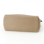 Fendi Peekaboo Mini Leather Shoulder Bag 2-Way Hand Beige — view 5