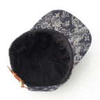Louis Vuitton Cotton Monogram Tapestry Cap Indigo 60 — view 5
