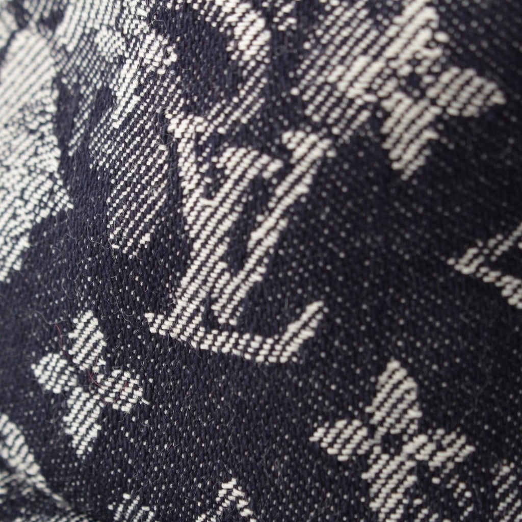 Louis Vuitton Cotton Monogram Tapestry Cap Indigo 60 — view 7