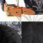 Louis Vuitton Cotton Monogram Tapestry Cap Indigo 60 — view 9