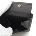 Louis Vuitton Portobiert Cles Epi Leather Bifold Wallet Black — view 7