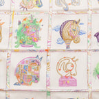 Hermes Carre 90 Chevaloscope Neon Silk Scarf Multicolor — view 6