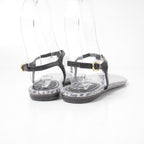 Chanel Sandals 36 10c CC Logo CC Ankle Strap Chain Thong — view 3