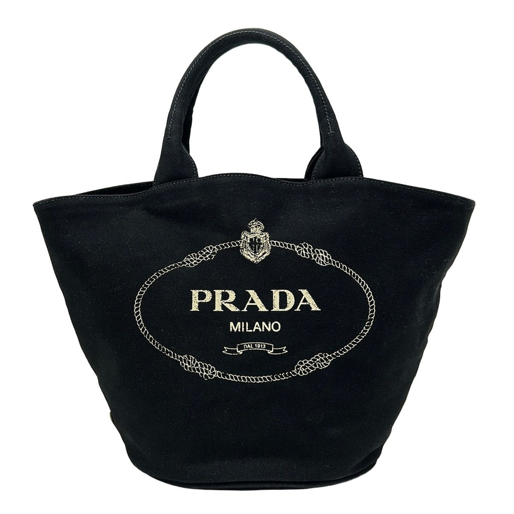 Prada Tote Canapa Black