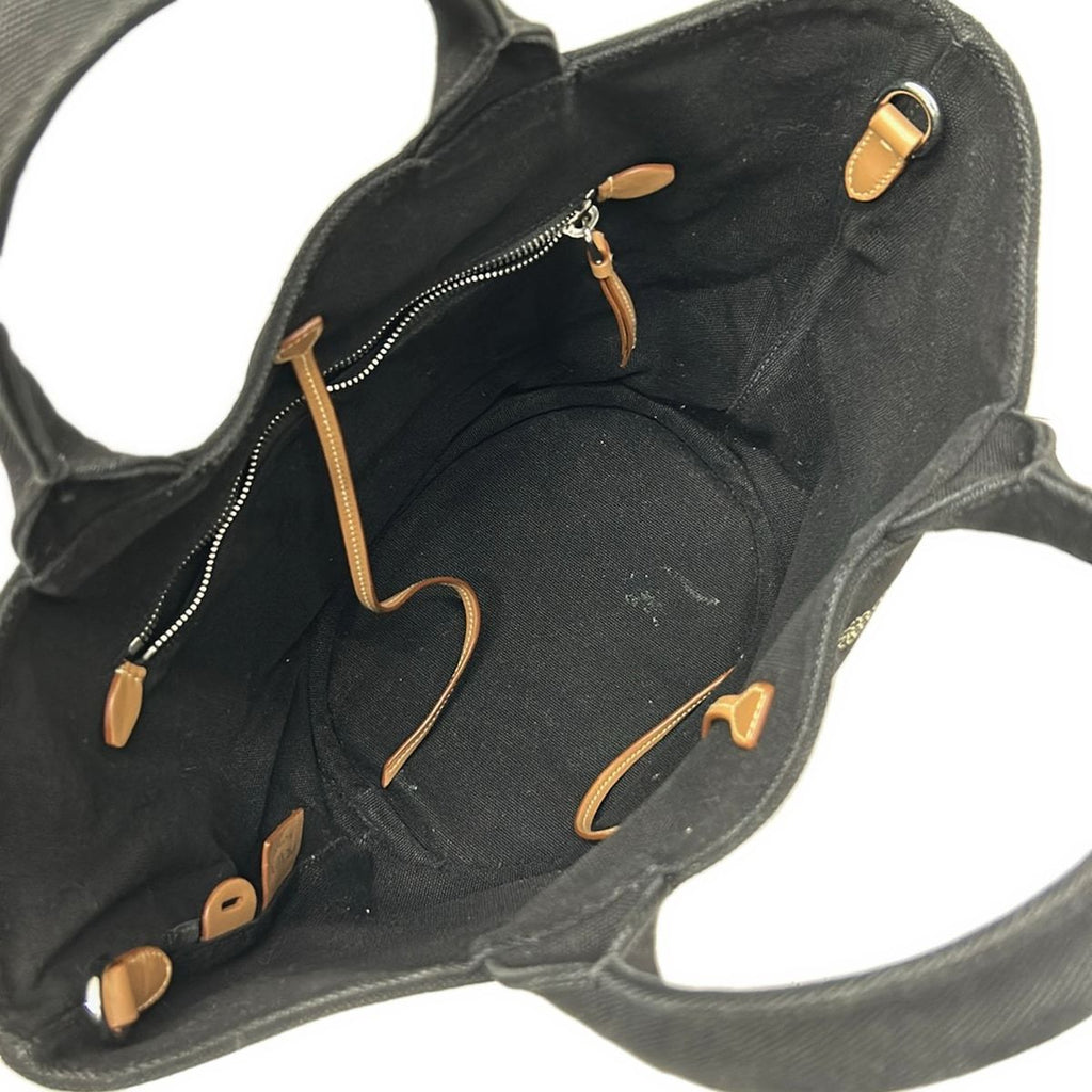 Prada Tote Canapa Black — view 7