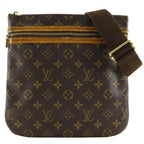 Louis Vuitton Pochette Bosford Monogram Canvas Brown Shoulder