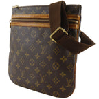 Louis Vuitton Pochette Bosford Monogram Canvas Brown Shoulder — view 2