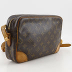 Louis Vuitton Trocadero 27 Vintage Monogram Canvas Brown 843 Shoulder — view 3