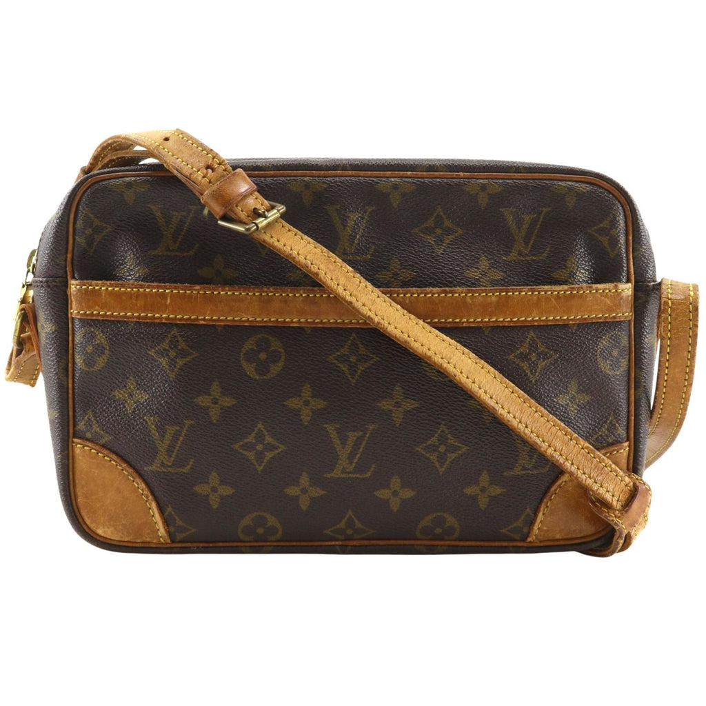 Louis Vuitton Trocadero 27 Vintage Monogram Canvas Brown 843 Shoulder