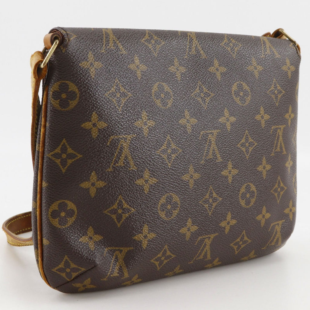 Louis Vuitton Musette Tango Short Strap Monogram Canvas Brown Shoulder — view 3