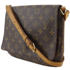 Louis Vuitton Musette Tango Short Strap Monogram Canvas Brown Shoulder — view 2