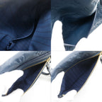Louis Vuitton Petillant Monogram Empreinte Orage Navy Clutch — view 6