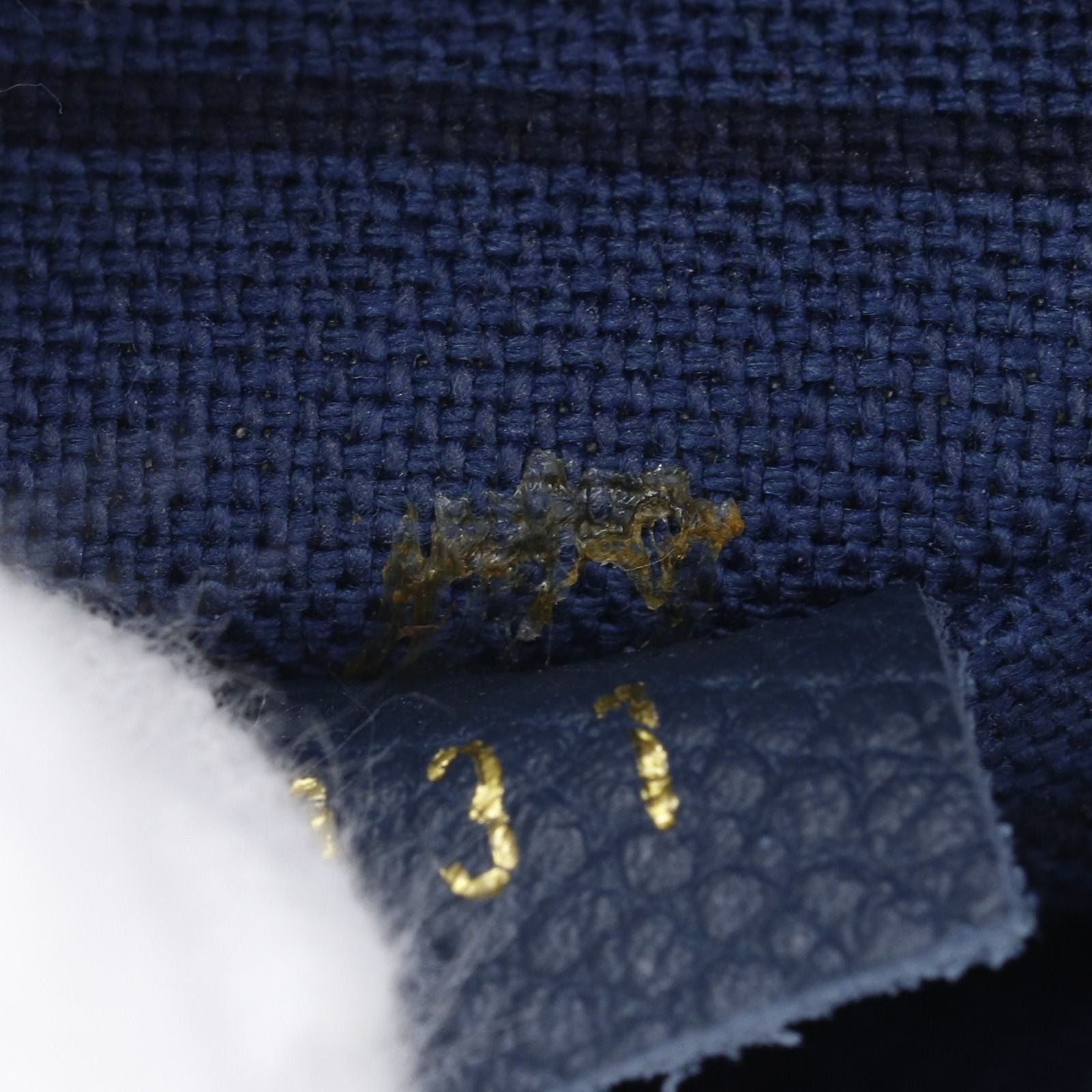 Louis Vuitton Petillant Monogram Empreinte Orage Navy Clutch — view 8