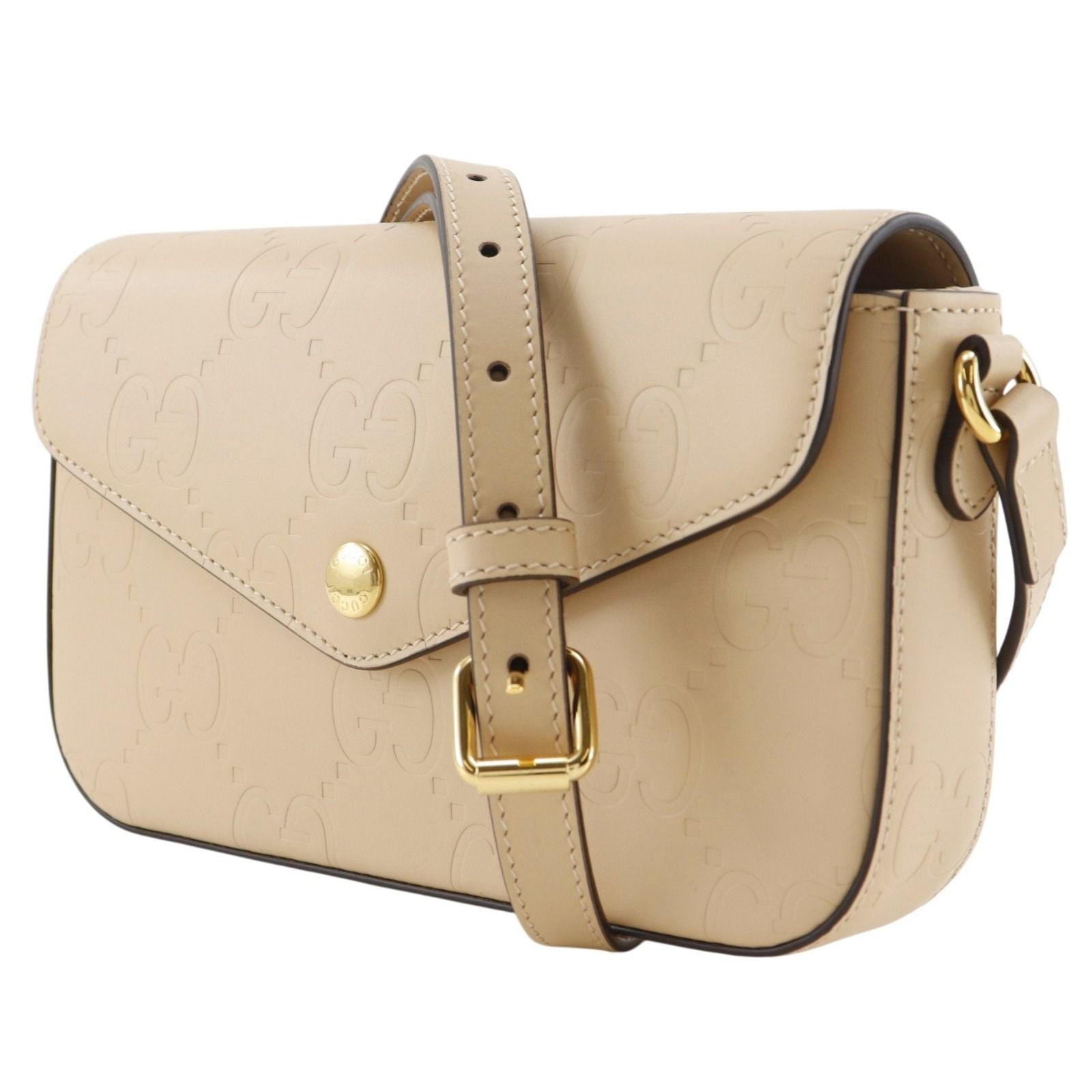 Gucci GG Super Mini Marais the Beige Shoulder — view 2