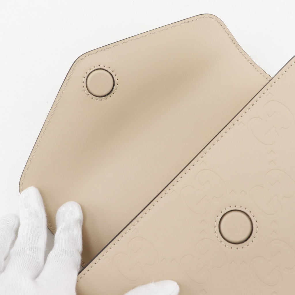 Gucci GG Super Mini Marais the Beige Shoulder — view 5