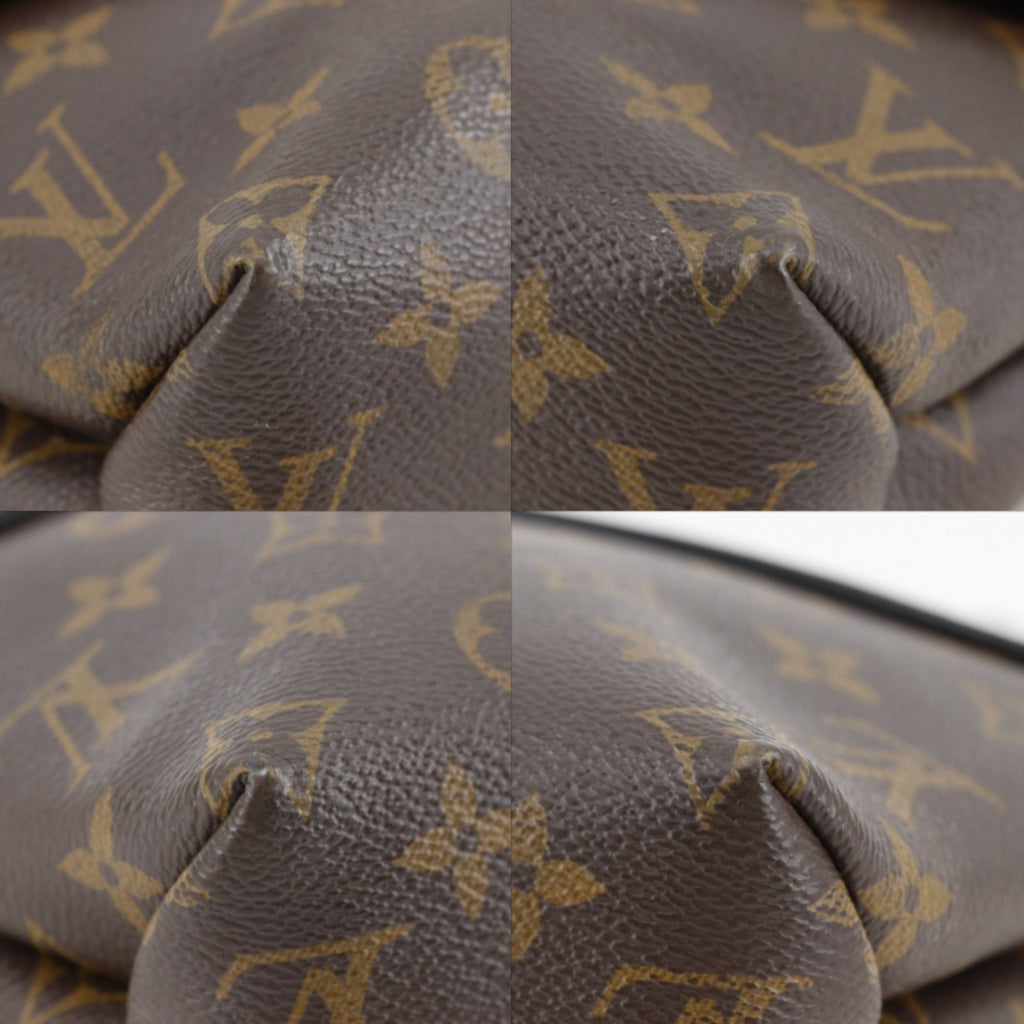 Louis Vuitton Saint Placide Monogram Canvas Cerise Brown Shoulder — view 4