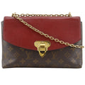 Louis Vuitton Saint Placide Monogram Canvas Cerise Brown Shoulder