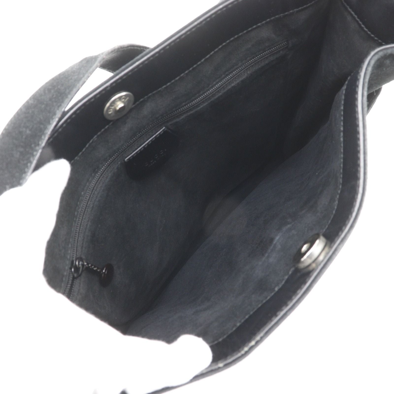 Gucci Suede Black Shoulder — view 5