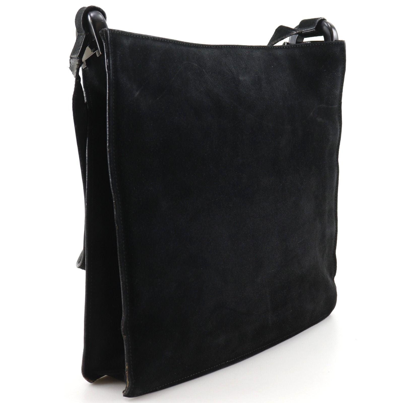 Gucci Suede Black Shoulder — view 3