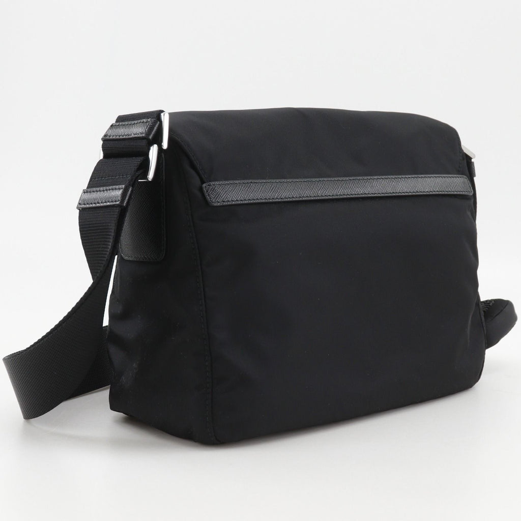 Prada Messenger Bag Nylon Nero Black — view 3