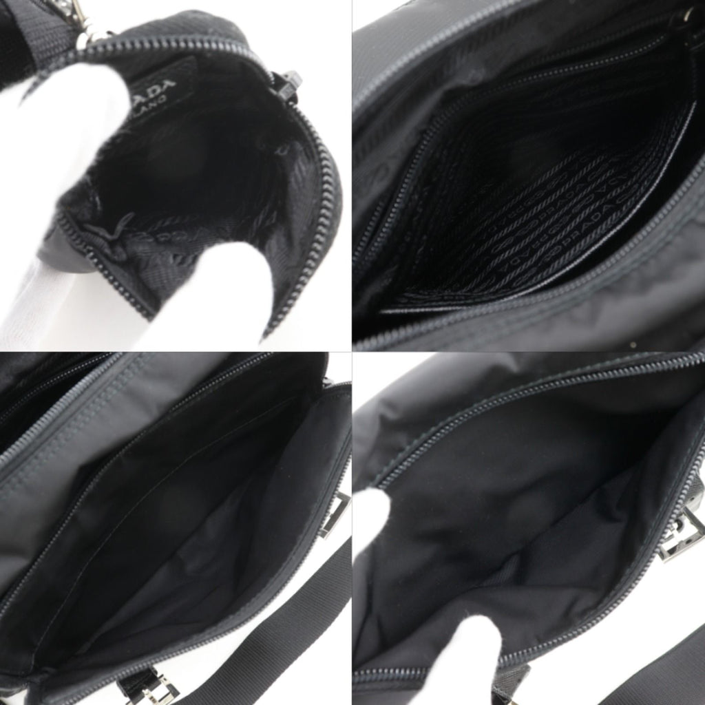Prada Messenger Bag Nylon Nero Black — view 7