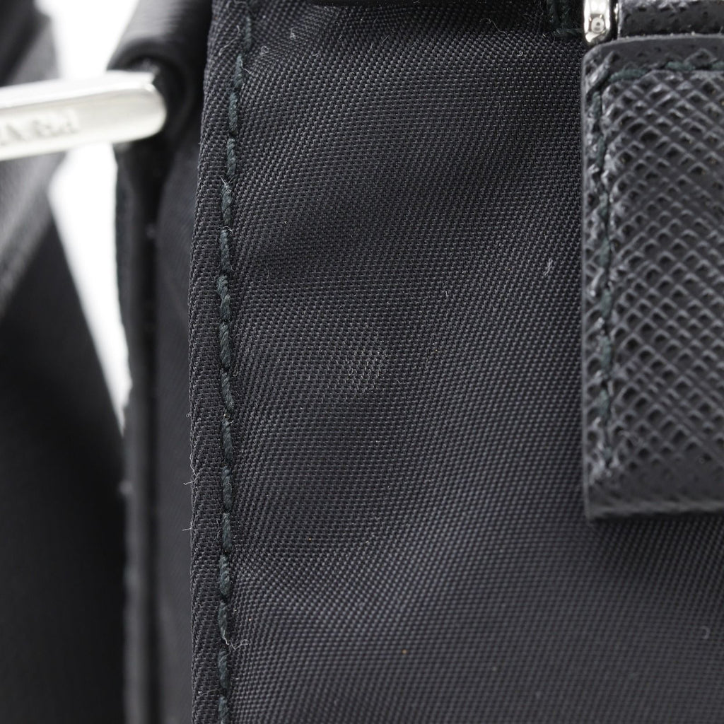 Prada Messenger Bag Nylon Nero Black — view 9