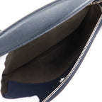 Fendi Com 2-Way Shoulder Calf Navy Blue Handbag — view 6