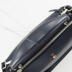 Fendi Com 2-Way Shoulder Calf Navy Blue Handbag — view 5