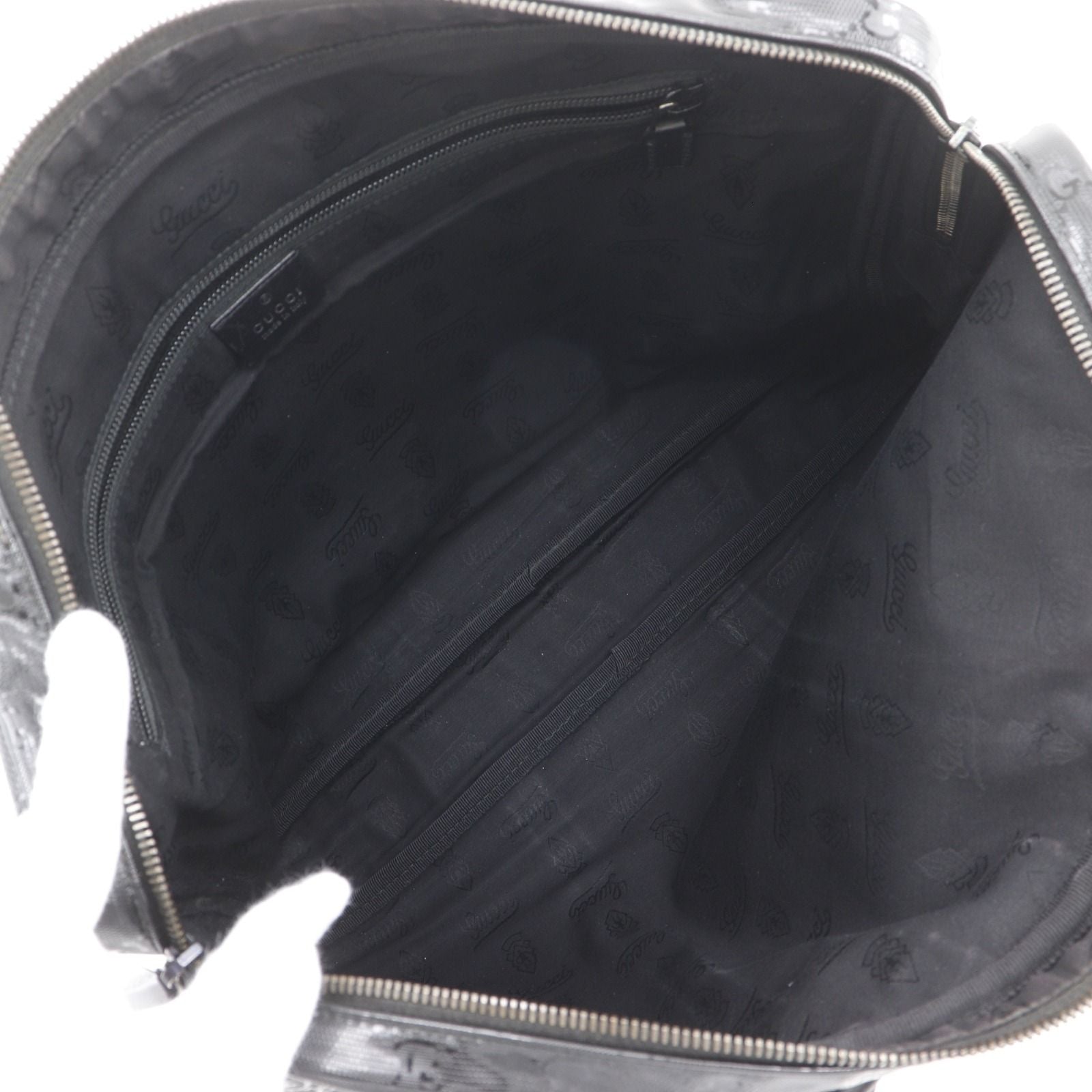 Gucci Briefcase GG Supreme Black Business — view 6