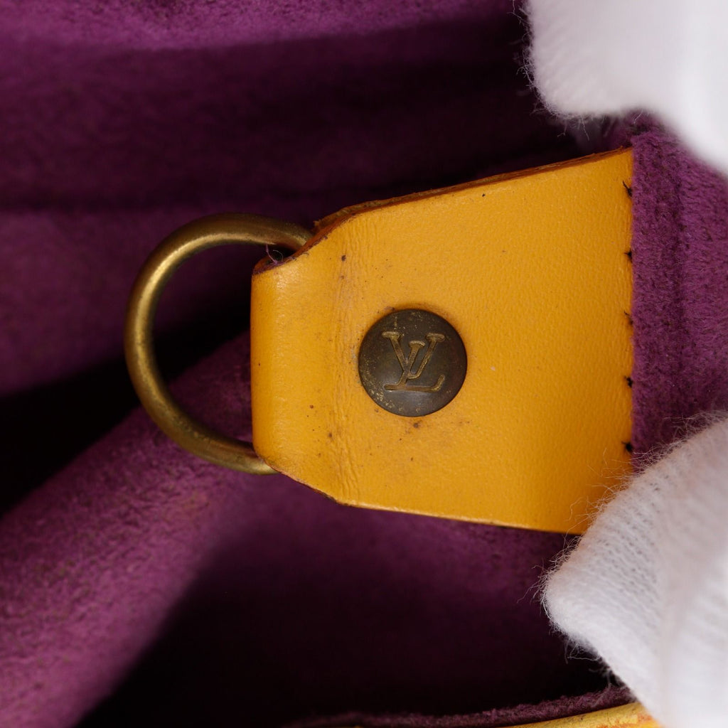 Louis Vuitton Noe Epi Leather Tassili Yellow Shoulder — view 9