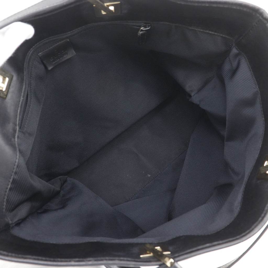 Gucci GG Canvas Black Tote — view 6