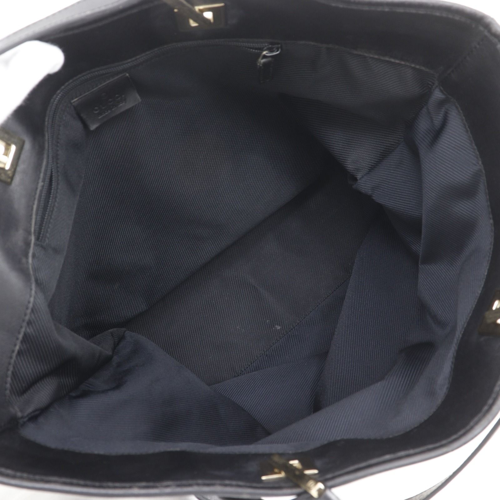 Gucci GG Canvas Black Tote — view 6