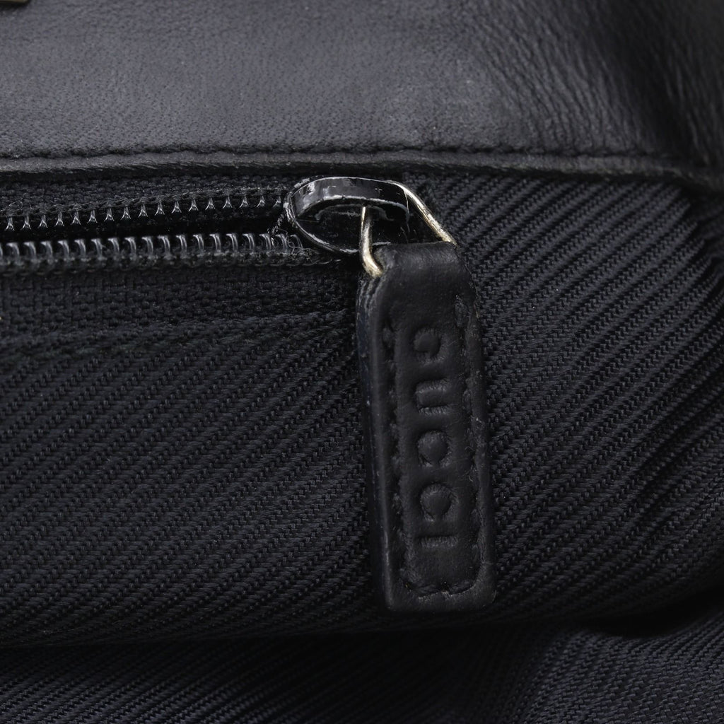 Gucci GG Canvas Black Tote — view 9