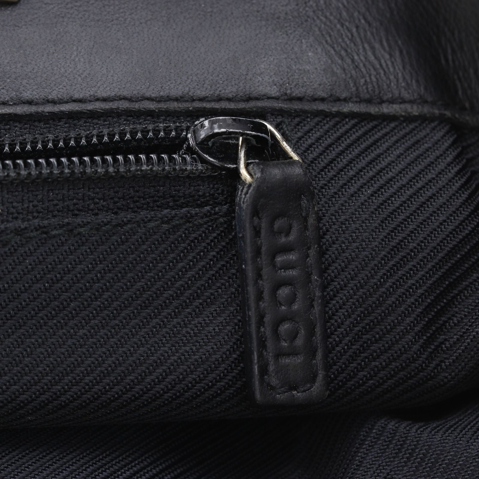 Gucci GG Canvas Black Tote — view 9