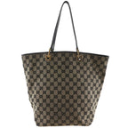 Gucci GG Canvas Black Tote