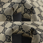 Gucci GG Canvas Black Tote — view 4
