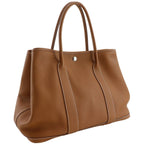 Hermes Garden Party 36 PM Negonda Gold Brown Tote — view 3